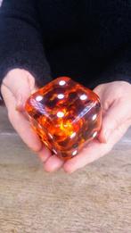 Baltic Amber Dobbelstenen - Barnsteen - 5 cm - 5 cm (Zonder, Verzamelen