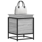 vidaXL Opbergbox met deksel 40x40x51,5 cm bewerkt hout grijs, Verzenden, Nieuw