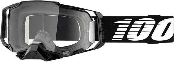 100% Armega Crossbril Zwart - Clear lens ( 2025 collection ), Motoren, Onderdelen | Overige, Verzenden
