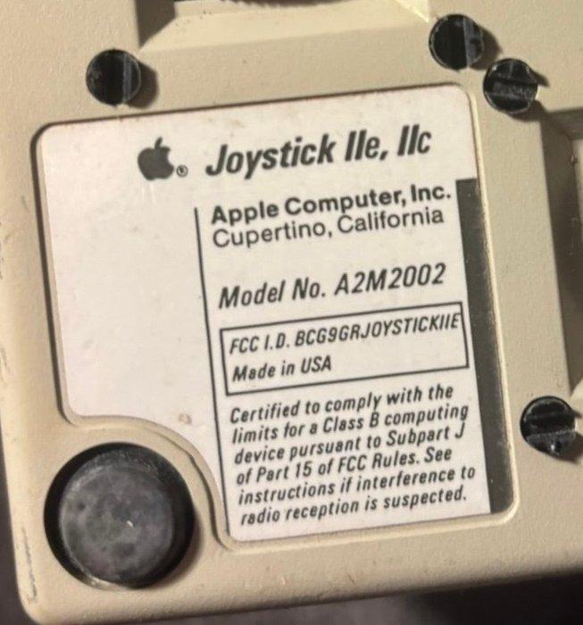 Apple A2M2002 Original Joystick IIe - Computer, Games en Spelcomputers, Spelcomputers | Overige Accessoires