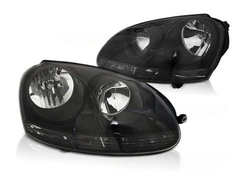 Koplamp units Black geschikt voor VW Golf 5, Auto-onderdelen, Verlichting, Nieuw, Volkswagen, Verzenden