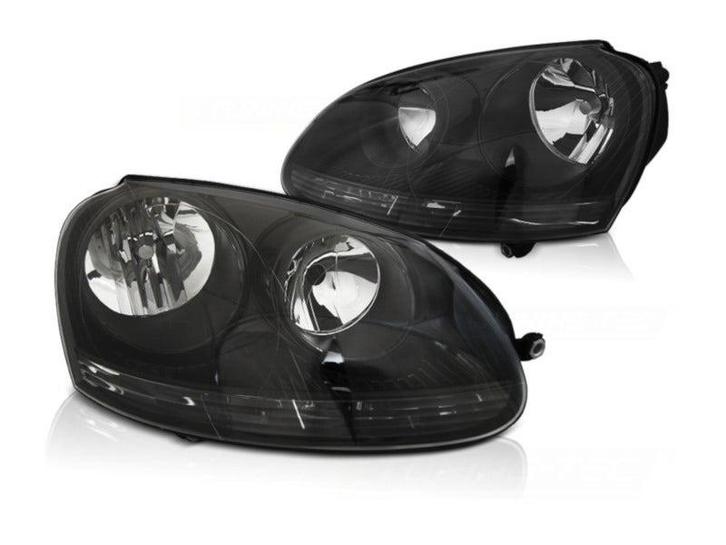 Koplamp units Black geschikt voor VW Golf 5, Auto-onderdelen, Verlichting, Nieuw, Volkswagen, Verzenden