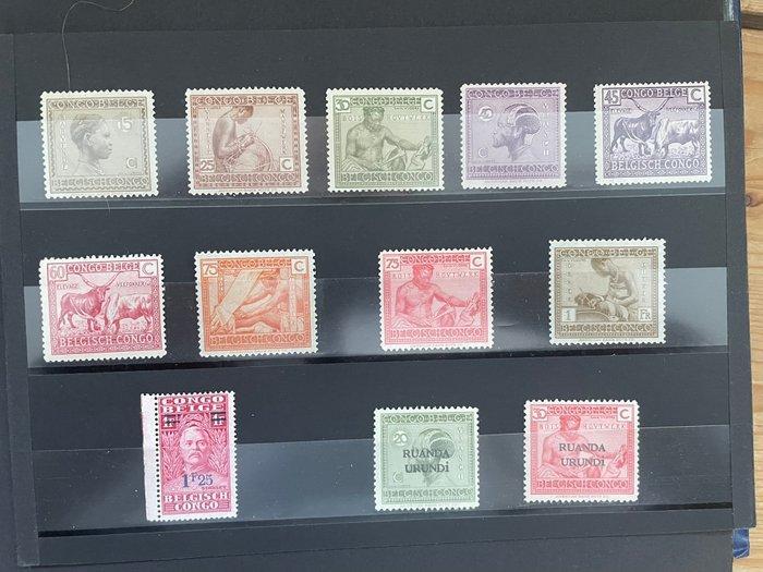 België 1938/1993 - Album postfris Belgie (en iets Kongo), Timbres & Monnaies, Timbres | Europe | Belgique