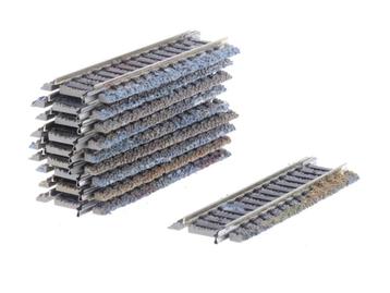 Schaal H0 Fleischmann 6103 rechte rails 10st #4993, Hobby & Loisirs créatifs, Trains miniatures | HO, Ophalen of Verzenden, Rails