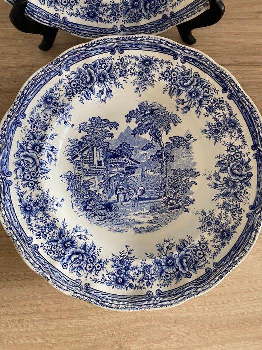 Luneville, Keller et Guérin de Luneville - Serveerschaal (5), Antiquités & Art, Antiquités | Meubles | Tables