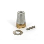 Bieden: Vetus 50mm dopmoer zinkanode set voor schroefas -SN, Ophalen of Verzenden, Nieuw