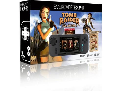 Evercade EXP-R - Handheld - Inclusief Tomb Raider cartridge, Huis en Inrichting, Woonaccessoires | Overige, Zo goed als nieuw