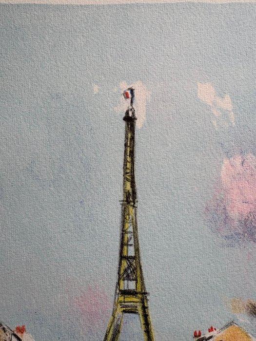 Maurice Utrillo (1883-1955) - La Tour Eiffel, Antiquités & Art, Antiquités | Autres Antiquités