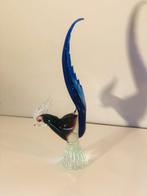 Murano - Beeld, The peacock - 40 cm - Muranoglas, Antiek en Kunst