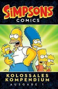 Simpsons Comics Kolossales Kompendium: Bd. 1 von Groenin..., Livres, Livres Autre, Envoi