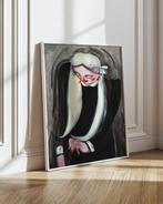 Yana Medow - The girl who knew print on canvas XXL