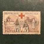 France 1918 - Timbre Croix-Rouge avec bon centrage - MNH -, Gestempeld