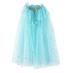 Prinsessenjurk - Cape - Bluelily - Kleedje, Kinderen en Baby's, Carnavalskleding en Verkleedspullen, Verzenden, Nieuw