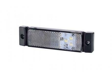 Zijmarkeringslicht 12/24V LED - Wit LD-127 L1045, Auto-onderdelen, Verlichting, Verzenden