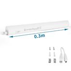 LED TL T5 tube geïntegreerd armatuur Schakelaar 30 cm (Warm, Huis en Inrichting, Verzenden, Nieuw