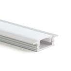 LED Strip inbouw-profiel 1 meter U vorm met witte cover, Huis en Inrichting, Ophalen of Verzenden, Nieuw