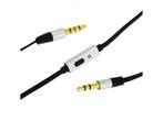 AUX to AUX Stereo kabel met microfo, Ophalen of Verzenden, Nieuw