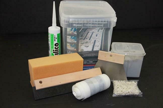 Montage kit epoxy tbv douchegoot, Doe-het-zelf en Bouw, Sanitair, Ophalen of Verzenden