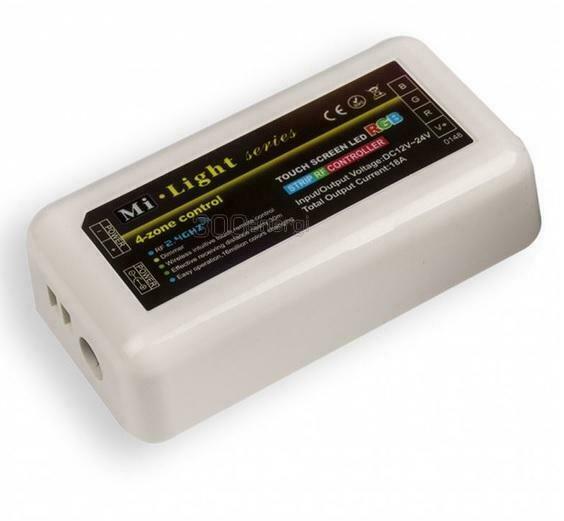 4-zone RGB ledstrip touch RF receiver (Mi-light 2.0), Maison & Meubles, Lampes | Autre, Envoi