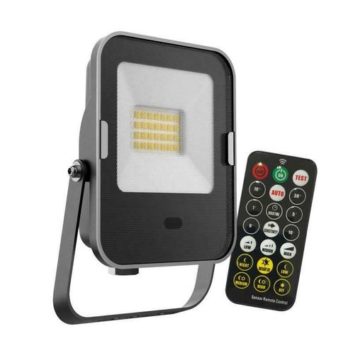 LED Bouwlamp 20 Watt met sensor incl. afstandsbediening, Bricolage & Construction, Éclairage de chantier, Envoi