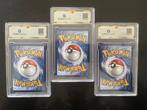 Pokémon - 3 Graded card - Charizard, Blastoise, Venusaur, Nieuw
