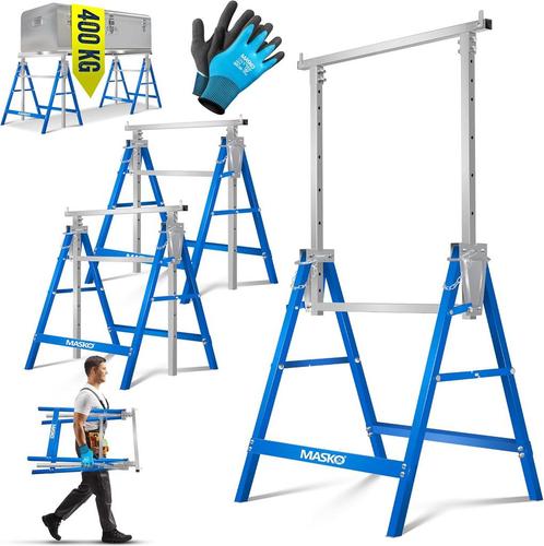 MASKO® Schraag - Telescopisch Werkbok - Hoogte verstelbaar -, Doe-het-zelf en Bouw, Gereedschap | Overige machines, Verzenden