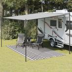 vidaXL Tenttapijt 250x450 cm antracietkleurig en wit, Caravans en Kamperen, Verzenden, Nieuw