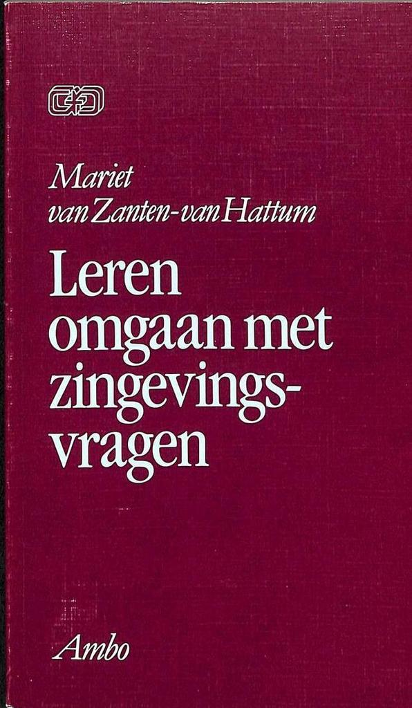 Leren omgaan met zingevingsvragen / Geestelijke, Livres, Psychologie, Envoi