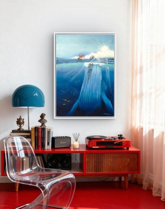 Eliseo Ferrandiz - Cantos bajo el mar 3 - 2025, Antiek en Kunst, Kunst | Schilderijen | Modern