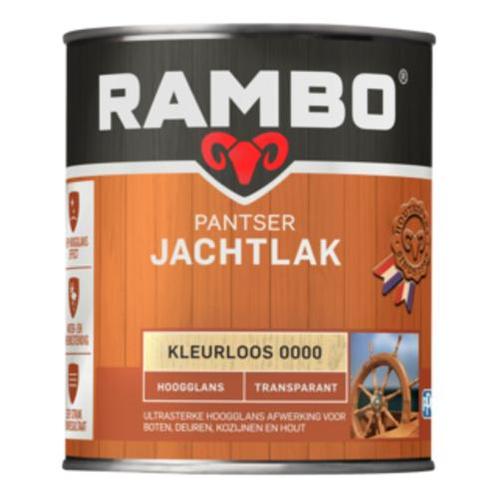 Rambo Pantser Jachtlak Transparant Hoogglans 100%, Doe-het-zelf en Bouw, Verf, Beits en Lak, Nieuw, Verzenden