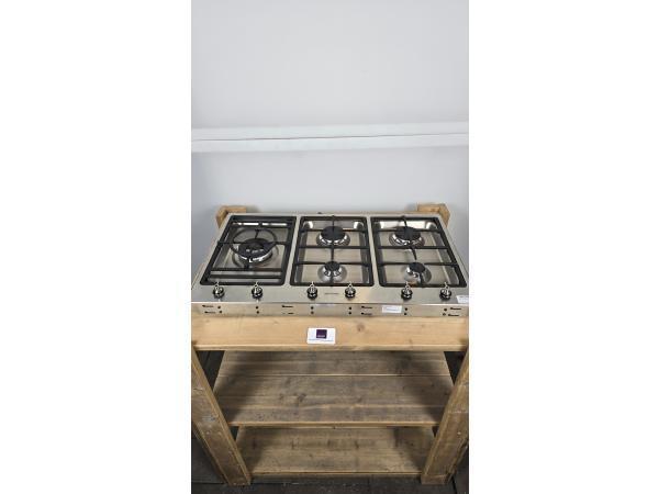 Veiling - SMEG PS906NLK 5 PITS GASKOOKPLAAT, Elektronische apparatuur, Kookplaten, Gebruikt