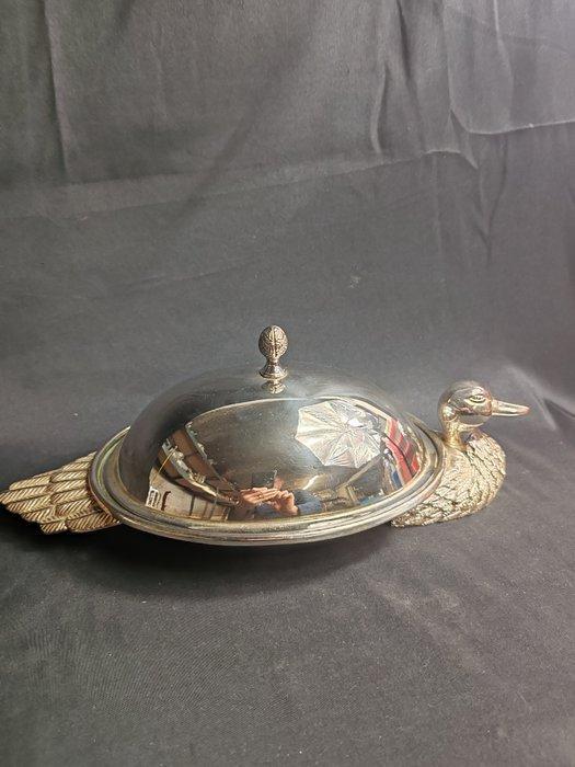 dlg mauro manetti - Plat - métal argenté, Antiek en Kunst, Curiosa en Brocante