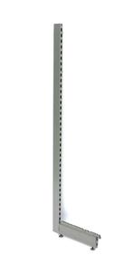 Staander/Stijl H211 + voet 67cm (Eindstuk om een rij af te