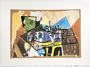 Mimmo Rotella (1918-2006) - Il Giornale di Picasso beschikbaar voor biedingen