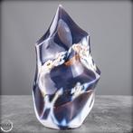 Vlam van de zee – Natuurlijke Orca-achat Vlam uit