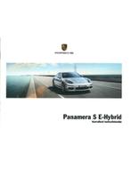 2014 PORSCHE PANAMERA S E-HYBRID BIJLAGE INSTRUCTIEBOEKJE, Auto diversen, Handleidingen en Instructieboekjes