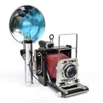 Graflex Century Graphic met flitser Appareil photo moyen