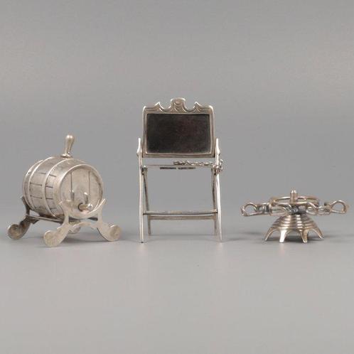 F.J. Buijsen, C.&.A. Lessener & Medusa Oro NO RESERVE, Antiek en Kunst, Antiek | Zilver en Goud