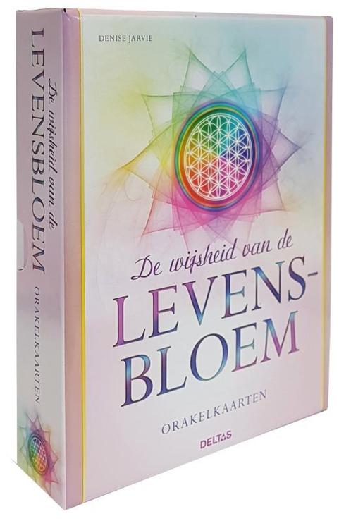 De wijsheid van de Levensbloem - Boek en orakelkaarten, Boeken, Esoterie en Spiritualiteit, Gelezen, Verzenden