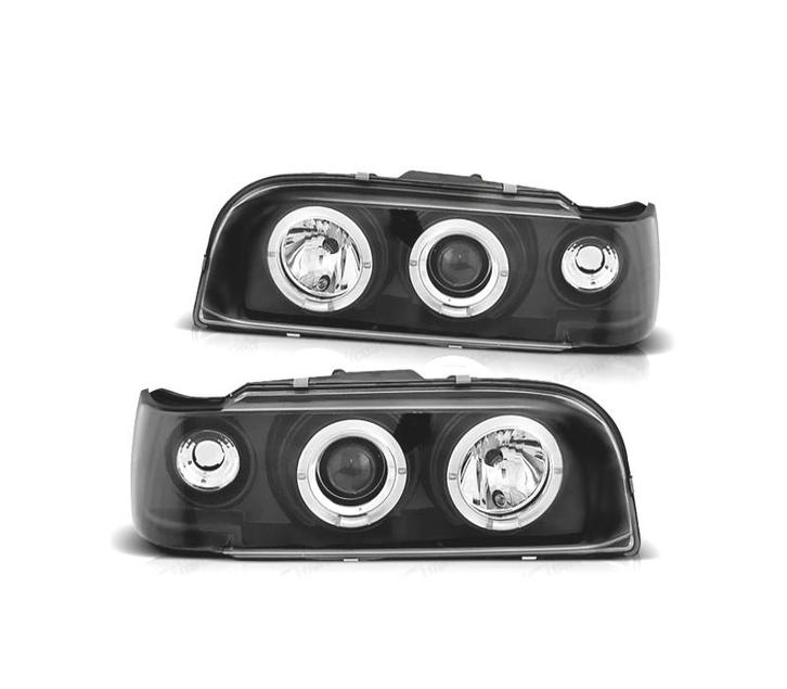 Phares Pour Volvo 840850 92-96 Fond Noir, Autos : Pièces & Accessoires, Éclairage, Envoi