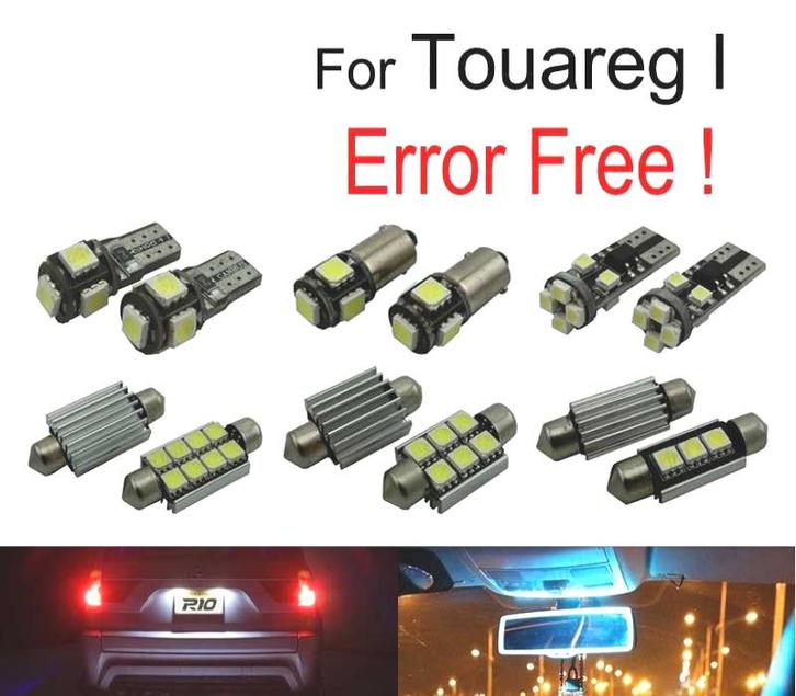 KIT 20 AMPOULES LED INTÉRIEUR TOUAREG I 7LA 7L6 7L7 2002 -20, Autos : Pièces & Accessoires, Éclairage, Envoi
