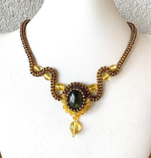 Ketting met natuurlijke Baltische barnsteen - Barnsteen -, Verzamelen, Mineralen en Fossielen