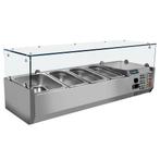 Opzetkoelvitrine | 6x 1/3 GN | +2°C/+8°C |, Verzenden, Nieuw in verpakking