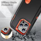 iPhone 14 Pro Armor Hoesje met Kickstand - Shockproof Cover