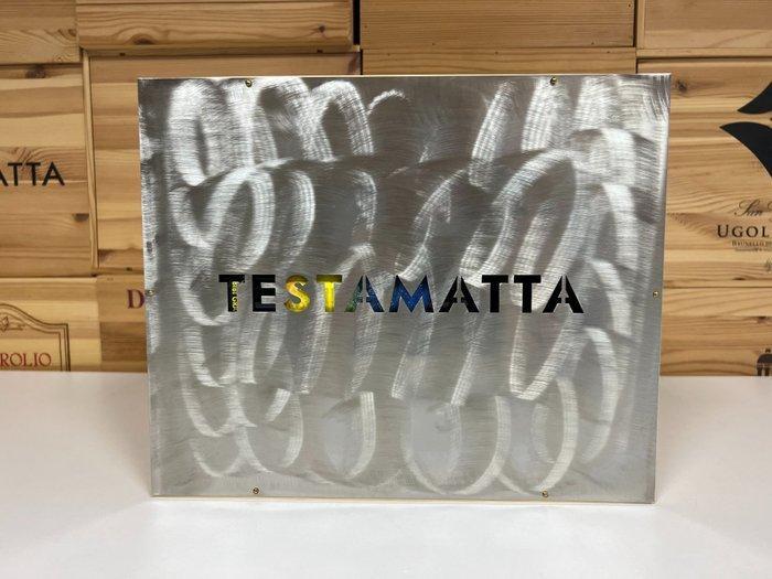 2020 Bibi Graetz Testamatta Limited Edition Steel Box -, Verzamelen, Wijnen