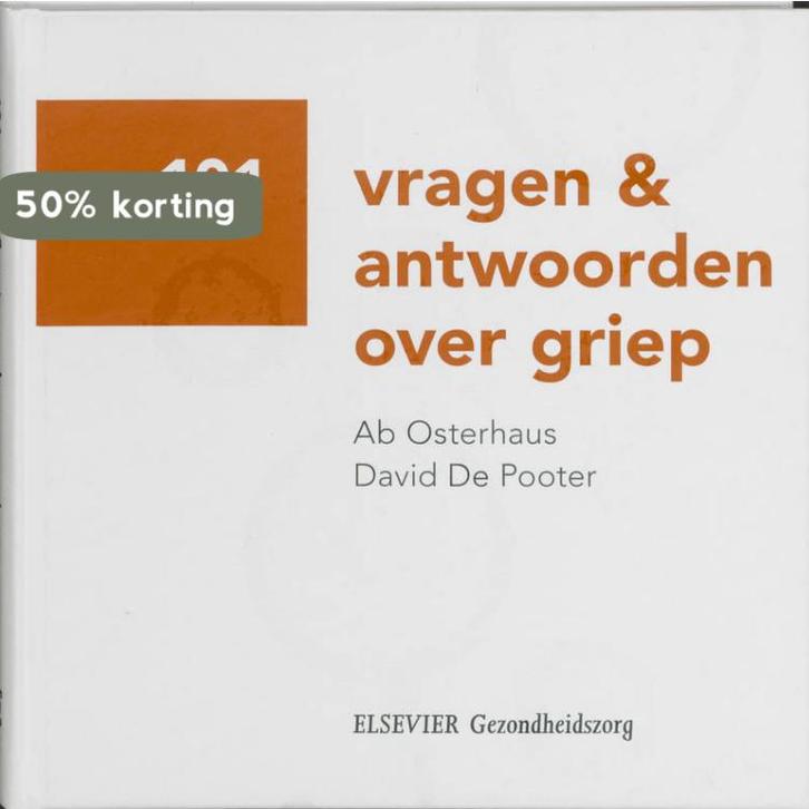 101 vragen en antwoorden over griep 9789035231207, Livres, Science, Envoi