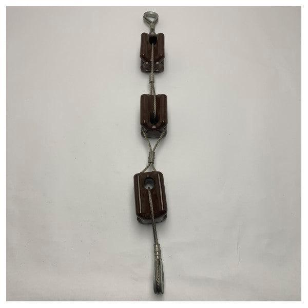 Bieden: Marine Ceramic Cable Insulator with Stainless Steel, Watersport en Boten, Bootonderdelen, Ophalen of Verzenden