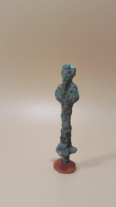 Oude Egypte, late periode Brons Beeldje van Osiris, Verzamelen, Mineralen en Fossielen