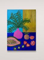 Aurora Camaiani - The table with fruit, Antiek en Kunst