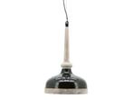 Veiling - Lamp suspension – zwart /hout – 30x50x30 cm, Nieuw
